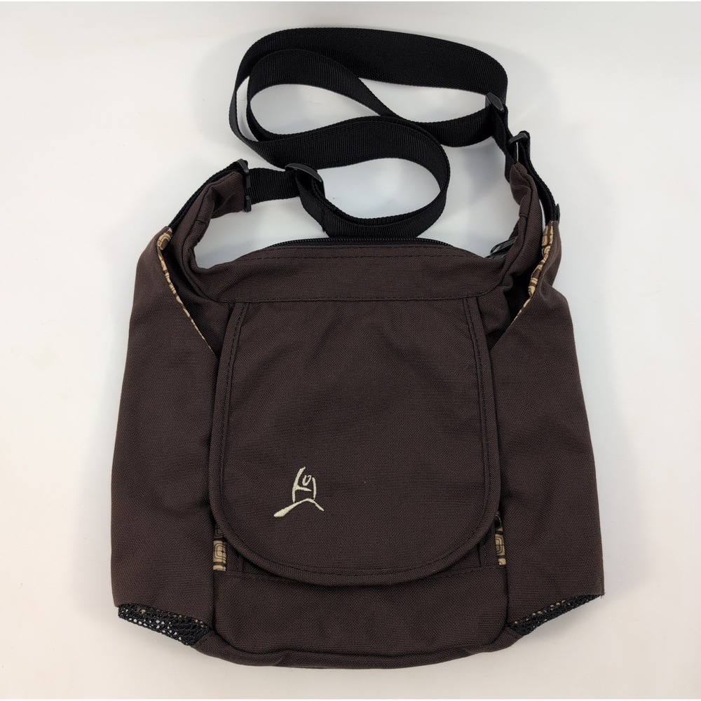 Overland Equipment Crossbody Multi-compartment Shoulder Bag Messenger Brown